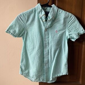 Polo by Ralph Lauren Mint Green Kids Button Down Shirt